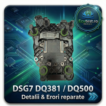 Probleme cu Senzorii la Cutia DSG7 DQ381 / DQ500? Soluția Definitivă pentru Erorile P1735 și P1736