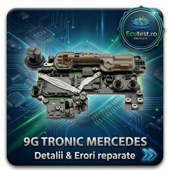 Probleme cu Marșarierul la Mercedes 9G-Tronic? Soluții de Reparație și Clonare pentru Eroarea P073E