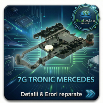 Probleme Senzori Turație Mercedes 7G-Tronic? Reparație Unitate VGS (722.9) pentru Erorile Y3/8N1, Y3/8N2 și Y3/8N3