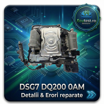 Probleme Comunicare DSG7 DQ200? Reparație Electronică Mecatronică 
